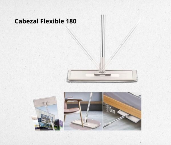 Trapeador Mopa Plana con Cubo